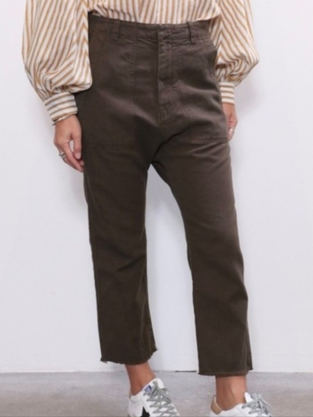 Nili Lotan Paris Drop Crotch Pant Size 4